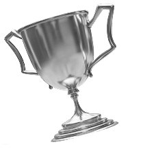a silver cup